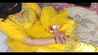 Mehndi Night Beautiful Handjob of Big Dick Devar Got by Hot Indian Bhabhi on Her Wedding on Xvideos India XXX
