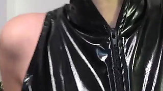 A Jerk-off Instruction with the Strap-on