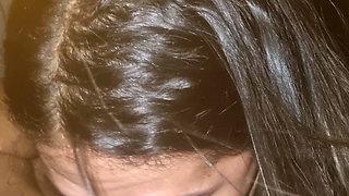 Teacher Giving Student a Blowjob After College