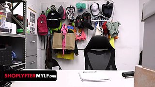 Thinking she\u2019ll be able to get away lightly, molly shoplifts from a local garment store