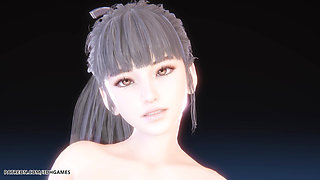 [mmd] Le Sserafim - Smart Eve Sexy Striptease Star Blade Hentai Uncensored 4K 60fps
