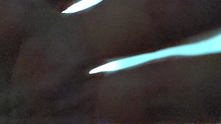 Cute amateur teen girl sucking and jerking boyfriend