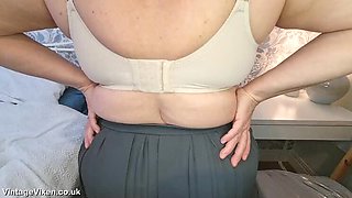 AUNT JANE WATCHES YOUR BIG HARD COCK GROW