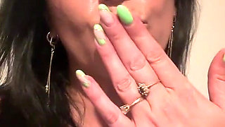 Soft Blue Dress, No Bra - Natural Tease in the Light