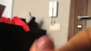 Russian Blonde Amateur Whore Sucks and Swallows