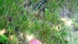 Young Mexican Amateur Humiliated Outdoors