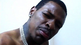 Giant black body fucking in dogging position