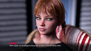 Timestamps: Lost Love #10 - Meeting Beautiful RedHead Stepsister Who Is Smoking A Cigarette