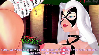 Felicia Hardy (Black Cat) hot bikini sex - Marvel