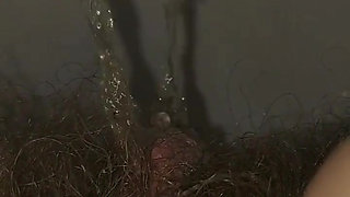 Pissing Woman, Hairy Pussy Pissing