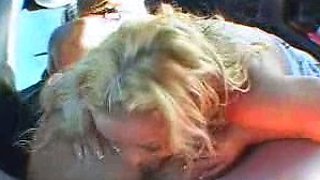 Amateur Blonde Creampied in the Bathroom