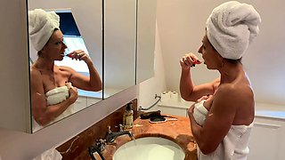 Mature milfs participate in nasty group sex