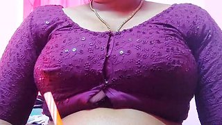Desi Village Bhabhi Fucks Affair Lover in Saree - Big Tits MILF