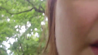 I Finger My Pussy in the Forest