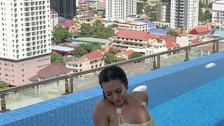 Bikini Tease, Tits Cleavage, Feet, Tits Flash