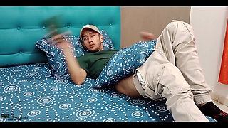 I Find My Horny Stepson Masturbating and I Help Him - Full Story