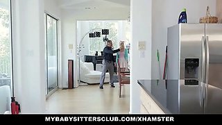 Mybabysittersclub adorable young nanny fucks for a elevate