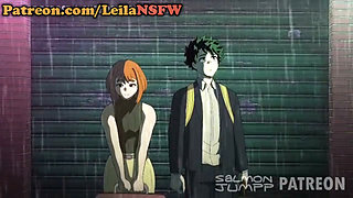 Deku and Uraraka Sharing A Pasionated Night In A Motel
