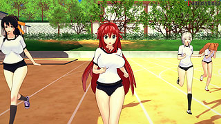 Rias Gremory Seduces Me and Invite Me to Fuck in the Gym - Dxd Ntr Madness Series