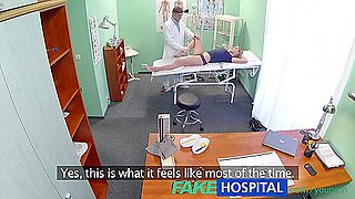 Innocent Blonde Gets The Doctors Massage