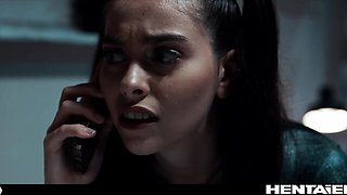 Covered in cum movie with incomparable hustler from Hentaied