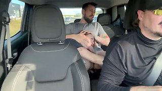 Uber Driver Watches Couple Fuck in Back Seat