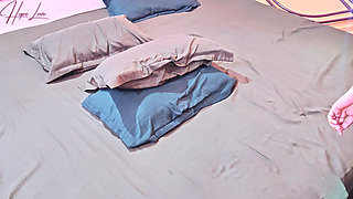 Pervert Man Fucks Innocent Young Asian MILF Doggystyle