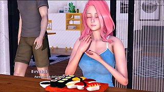 Adult visual novel, game walkthrough, erotic stories