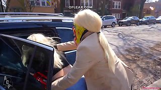 Blonde Alexis Andrews Takes Big Cock Roughly