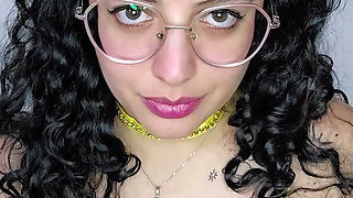 Eddie Queens Ft. Babyluna939 - Princess Belle Smoking Fetish, Smoke Blowjob and Facial Finish Part 1