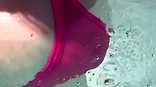Artemisia Love Showing Her Perfect Tits in a Micro Bikini Underwater