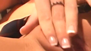 Hot Lesbian Sex on the Stairs of the House