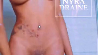 Nyra Draine Solo Shower Tease Wet & Soapy