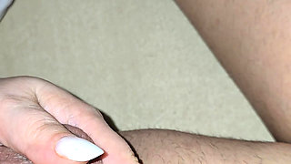 German Beauty Step Mom Help Indian Step Son with Handjob