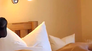 Amateur Blonde Mature Wife Enjoys Semi-naked Sex