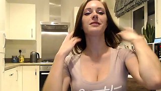 Big boobs milf masturbates with her dildo