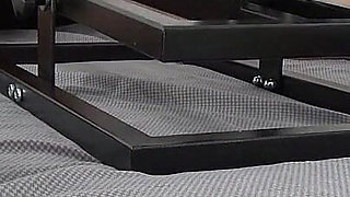 A Mature MILF Masturbates with a Sex Machine