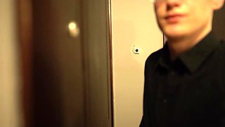 School's Nerd Creampied Depraved Russian Teen’s Tight Pussy