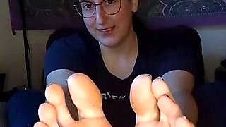 Exotic brunette hardcore foot fetish fuck