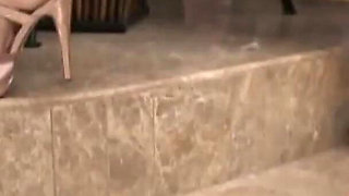 Very Exciting Blonde MILF Masturbation Hottest Babe High Heels Amazing Beautiful Body Vol 1