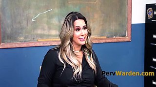 Mature Stepmom Misty Bends the Rules to Save Stepdaughter from Expulsion