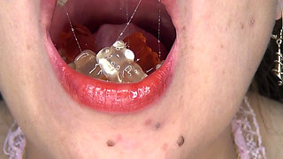 Swallowing Large Gummy Bears, Putting Them in the Vagina