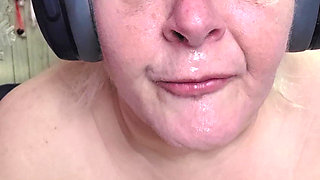 Big Piped Gagged in the Mouth of This Whore Hag