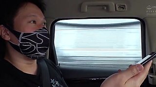 Asian girl in lingerie jerking sucking guy cock cum to ass o