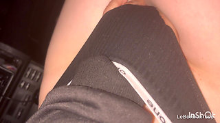 My Stepbrother Masturbates Me in His Car!