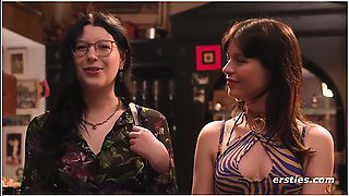 Exciting Roleplay With A Lesbian Bartender After Hours