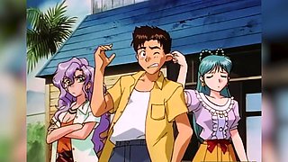 College cutie in risqué outfit rides hard in hot anime fuck fest