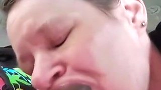 Cugly grannie deep-throat big black cock real fine