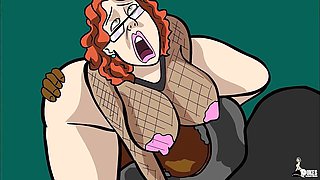 Curvy PAWG gives a VIP lap dance to a rock-hard manhood