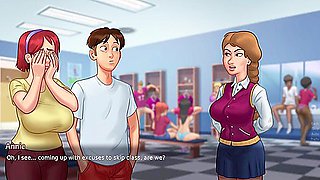 Car Toon - All Sex With Judith And Tammy - Summertime Saga 21.0.0